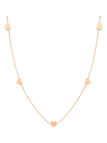 Ania Kruk Pozłacany naszyjnik z elementami ozdobnymi - dł. 37 cm