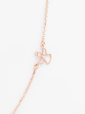 Ania Kruk Pozłacany naszyjnik z elementem ozdobnym - dł. 42 cm