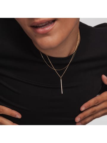 Ania Kruk Vergold. Halskette mit Schmuckelement - (L)42 cm