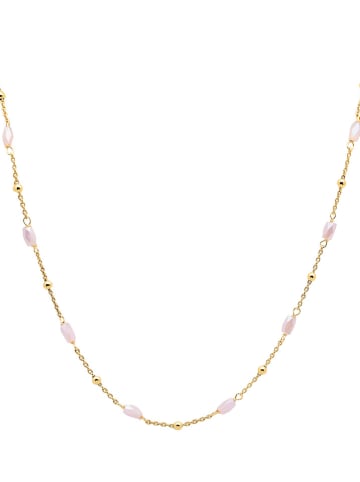 Ania Kruk Vergold. Halskette mit Schmuckelementen - (L)35 cm