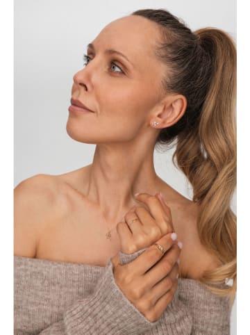 Ania Kruk Gold Ohrstecker mit Edelsteinen