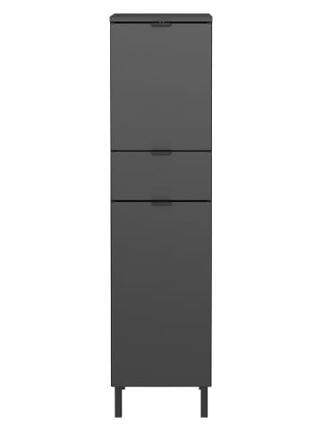 Germania Mediumschrank ''Arcena'' in Anthrazit - (B)30 x (H)120 x (T)34 cm
