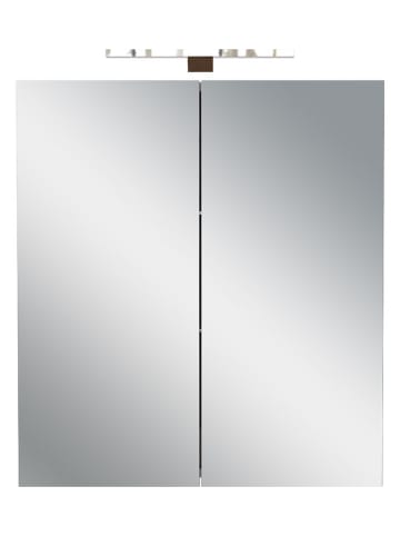 Germania Ledspiegelkast "1395" beige - (B)60 x (H)71 x (D)23 cm