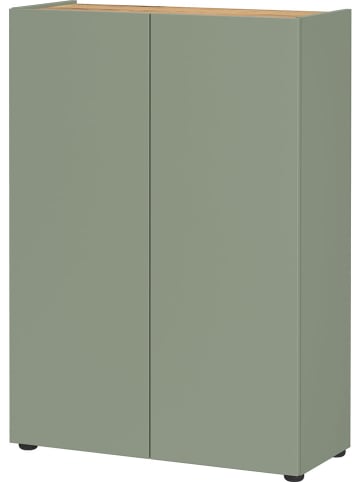 Germania Schoenenkast "Alviano" groen - (B)74 x (H)105 x (D)33 cm