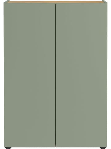 Germania Schoenenkast "Alviano" groen - (B)74 x (H)105 x (D)33 cm