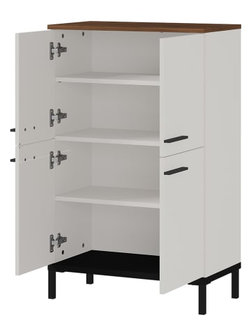 Germania Commode "Yonkers" wit - (B)60 x (H)97 x (D)34 cm