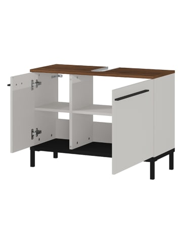 Germania Wastafel-onderkast "Yonkers" wit - (B)80 x (H)59 x (D)34 cm