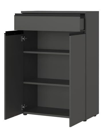 Germania Aktenschrank ''Bedano'' in Anthrazit - (B)80 x (H)120 x (T)40 cm