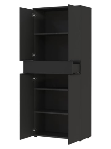 Germania Aktenschrank ''Mailand'' in Dunkelgrau - (B)81 x (H)197 x (T)40 cm