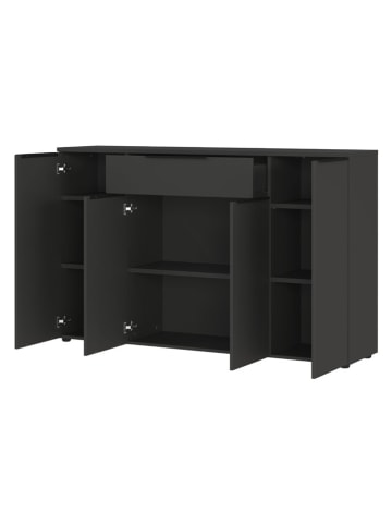 Germania Kommode ''Mailand'' in Dunkelgrau - (B)161 x (H)101 x (T)40 cm