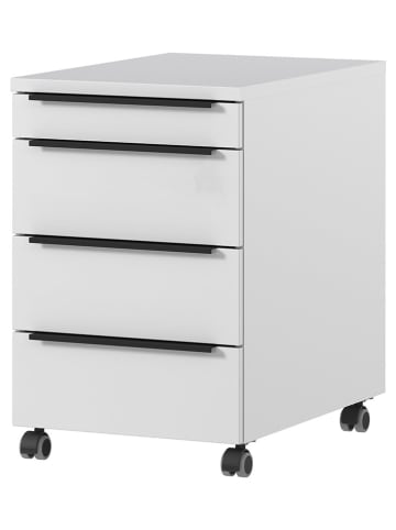 Germania Rolkastje "Mailand" wit - (B)42 x (H)62 x (D)60 cm