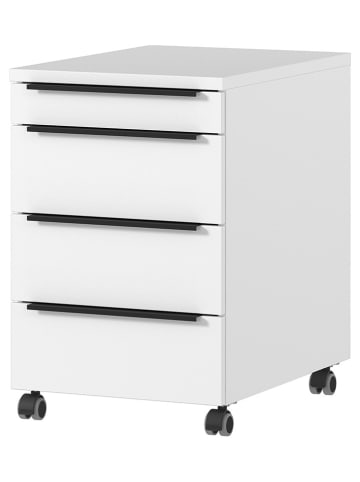 Germania Rolkastje "Mailand" wit - (B)42 x (H)63 x (D)60 cm