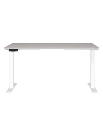 Germania Elektrisch bureau "Mailand" beige/wit - (B)140 x (H)120 x (D)80 cm