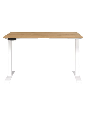 Germania Elektrisch bureau "Mail." lichtbruin/wit - (B)120 x (H)120 x (D)80 cm