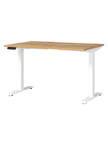 Germania Elektrisch bureau "Mail." lichtbruin/wit - (B)120 x (H)120 x (D)80 cm