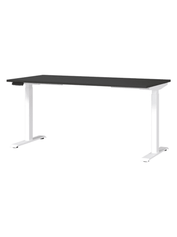 Germania Elektrisch bureau "Mail." donkergrijs/wit - (B)160 x (H)120 x (D)80 cm