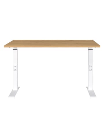 Germania Bureau "Mailand" lichtbruin/wit - (B)120 x (H)91 x (D)80 cm