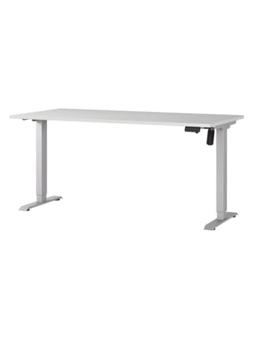 Germania Elektrisch bureau "Profi 2.0" grijs/zilverkleurig - (B)160 x (H)120 x (D)80 cm