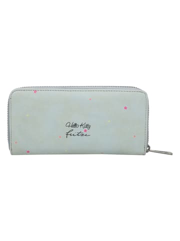 Fritzi aus Preußen Geldbörse "Hello Kitty" in Grün - (B)19,5 x (H)9,5 x (T)2,5 cm