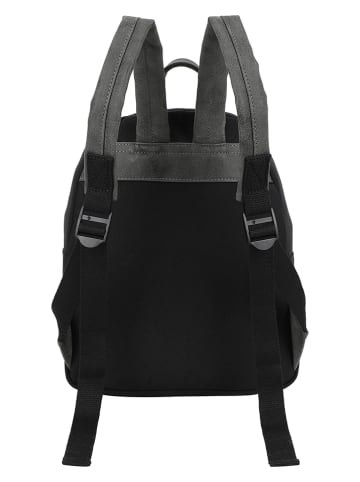 Fritzi aus Preußen Rucksack "Lea" in Schwarz - (B)25 x (H)29 x (T)10 cm