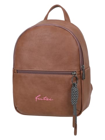 Fritzi aus Preußen Plecak "Lou" w kolorze jasnobrązowym - 25 x 29 x 10 cm