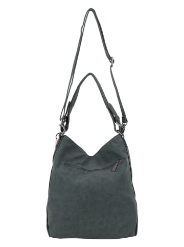 Fritzi aus Preußen Schultertasche "Jacky" in Blaugrau - (B)34 x (H)32 x (T)15 cm