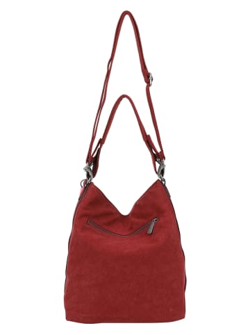 Fritzi aus Preußen Schultertasche "Jacky" in Dunkelrot - (B)34 x (H)32 x (T)15 cm