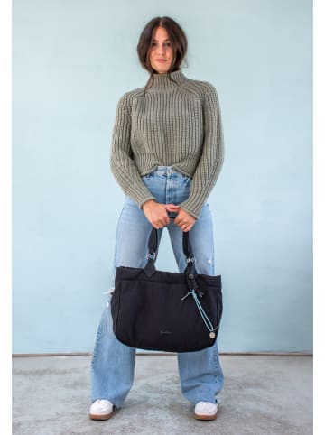 Fritzi aus Preußen Shopper bag "Izzy" w kolorze czarnym - 42 x 29 x 15 cm