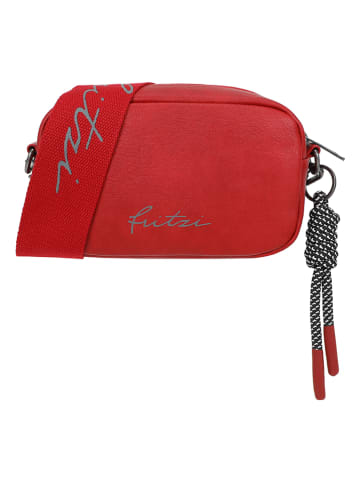 Fritzi aus Preußen Umhängetasche in Rot - (B)22 x (H)14,5 x (T)7 cm