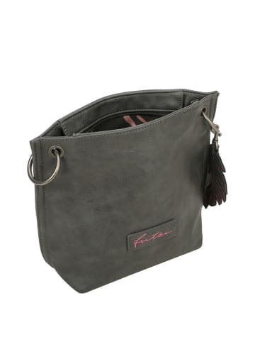 Fritzi aus Preußen Umhängetasche in Anthrazit - (B)22,5 x (H)20,5 x (T)8,5 cm