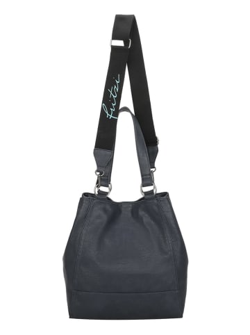 Fritzi aus Preußen Schultertasche in Dunkelblau - (B)32 x (H)33 x (T)16 cm