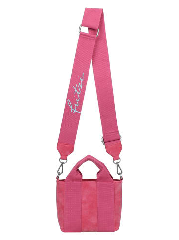 Fritzi aus Preußen Henkeltasche in Pink - (B)20 x (H)15,5 x (T)7 cm