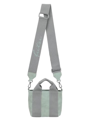 Fritzi aus Preußen Henkeltasche in Grün - (B)20 x (H)15,5 x (T)7 cm