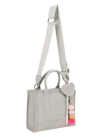 Fritzi aus Preußen Henkeltasche in Grau - (B)25 x (H)21,5 x (T)10 cm