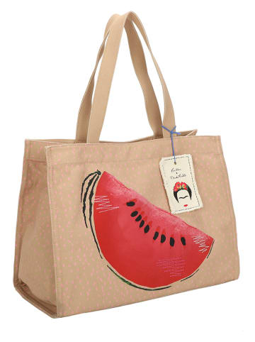 Fritzi aus Preußen Shopper "Kahlo" in Rosa/ Pink - (B)27 x (H)14 x (T)8 cm