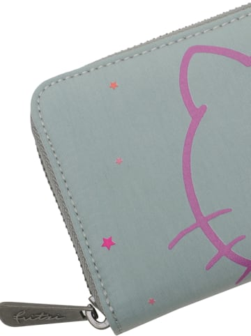 Fritzi aus Preußen Geldbörse "Hello Kitty" in Blaugrau - (B)19,5 x (H)9,5 x (T)2,5 cm