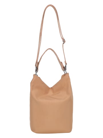 Fritzi aus Preußen Schultertasche "Hobo Lea" in Camel - (B)27 x (H)37 x (T)17 cm
