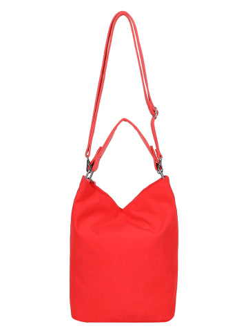 Fritzi aus Preußen Schultertasche "Hobo Lea" in Rot - (B)27 x (H)37 x (T)17 cm