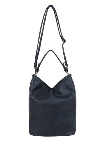 Fritzi aus Preußen Schultertasche "Hobo Lou" in Dunkelblau - (B)27 x (H)37 x (T)17 cm
