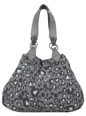 Fritzi aus Preußen Shopper "Izzy" in Grau/ Anthrazit - (B)42 x (H)29 x (T)15 cm