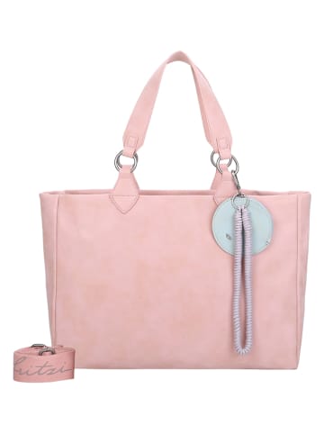Fritzi aus Preußen Shopper "Izzy" in Rosé - (B)42 x (H)29 x (T)15 cm