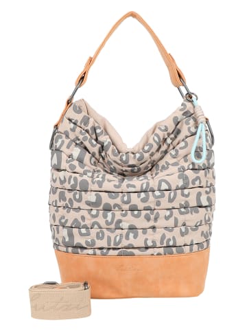 Fritzi aus Preußen Torebka "Olga" w kolorze beżowo-karmelowym - 27 x 37 x 17 cm