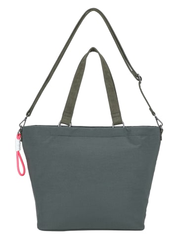 Fritzi aus Preußen Shopper "Lea" in Khaki - (B)33 x (H)32 x (T)16 cm