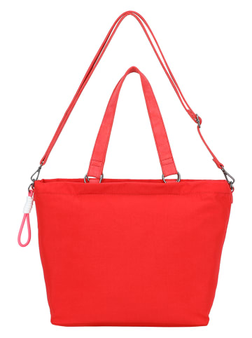Fritzi aus Preußen Shopper "Lea" in Rot - (B)33 x (H)32 x (T)16 cm