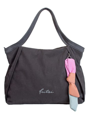 Fritzi aus Preußen Shopper bag "Sky" w kolorze czarnym - 48 x 30 x 14 cm