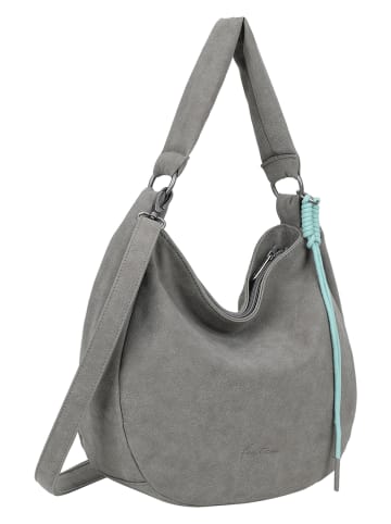 Fritzi aus Preußen Schultertasche "Jacky" in Hellgrau - (B)29 x (H)31 x (T)12 cm