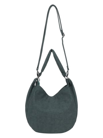 Fritzi aus Preußen Schultertasche "Jacky" in Blaugrau - (B)29 x (H)31 x (T)12 cm