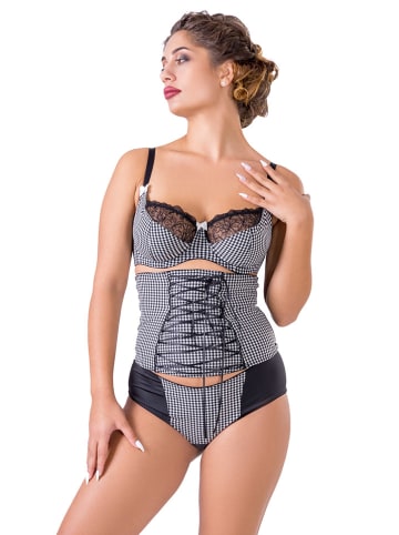 Valea Bügel-BH "Florence" in Schwarz/ Weiß