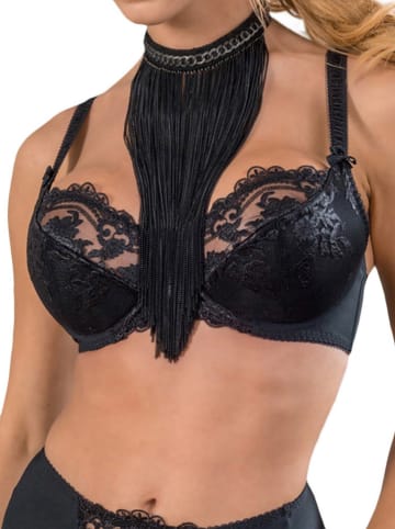 Valea Halbschalen-BH "Gracja" in Schwarz