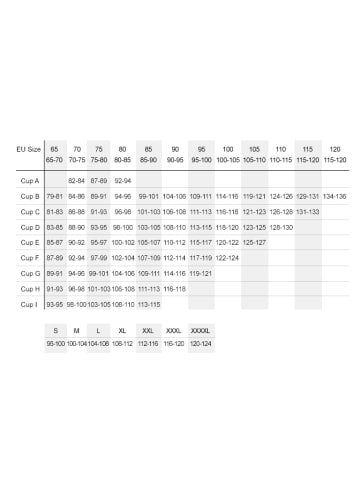 Valea Push-Up-BH "Solo" in Schwarz